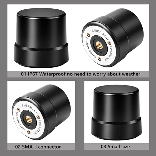 RTK GNSS Active Antenna High Precision Helix Positioning GPS GLONASS Beidou BDS Galileo UAV Four-Star Multi-Frequency High Gain SMA Connector Antenna, Slinkdsco