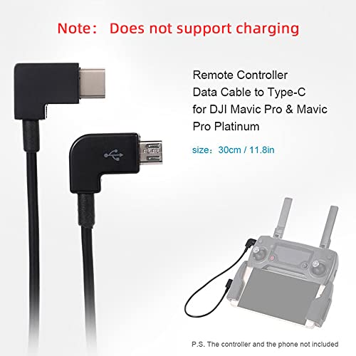 cablecc Remote Controller OTG Data Cable Type-C to Micro USB Compatible with FPV Aerial Photography Mavic Pro Platinum Mavic Pro RC Accessories - style: Type-C to Micro USB