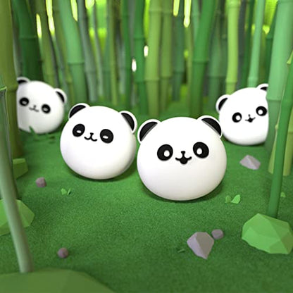 PlayVital Cute Thumb Grip Caps for ps5, Edge, ps4 Controller, Silicone Analog Stick Cover for Xbox Series X/S, Elite Series 2 Controller, Thumbstick Caps for Switch 2 Pro Controller - Chubby Panda - color: Chubby Panda