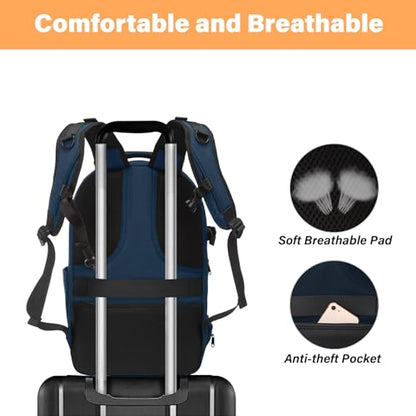MOSISO Camera Backpack, Photography Camera Bag Waterproof Hardshell Case - color: Steel Blue