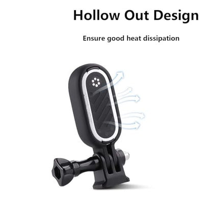 Mounting Frame Bracket for Insta360 Go 3 with 1/4" Thread Adapter – Lightweight Camera Holder, Secure Mount for Tripods, Selfie Sticks, and Accessories