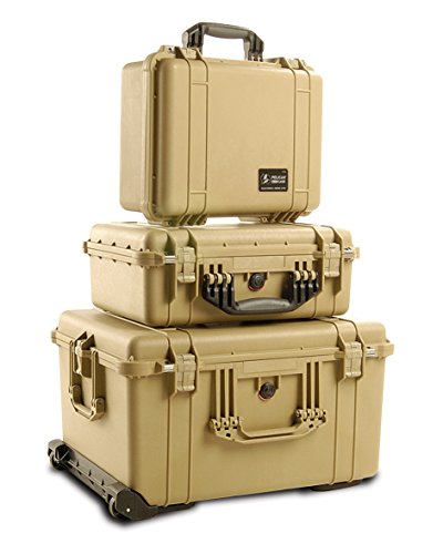 Pelican 1560 Camera Case With Foam (Desert Tan) - color: Desert Tan, style: With Foam