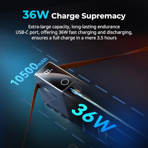 SMALLRIG NP-F970 USB-C Battery, 10500mAh 3.5H Fast Charged NPF Battery - color: Black