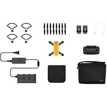 DJI Spark, Fly More Combo, Sunrise Yellow - color: Sunrise Yellow, style: Fly More Combo