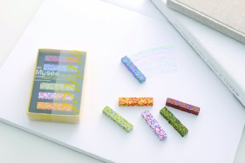 Aozora Dot Musee Multi-Color Crayon Stick - Set of 6