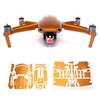 Wrapgrade Main Unit Skin Compatible with DJI Mavic Air 2 (Butterfly Copper) - color: BUTTERFLY COPPER