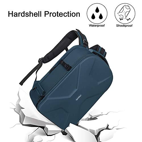 MOSISO Camera Backpack, DSLR/SLR/Mirrorless Photography Camera Bag - color: Deep Teal