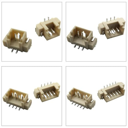 Compatible with Molex 1.25mm Pitch PicoBlade PCB Header Vertical Surface Mount 2 3 4 5 6 7 8 9 10 12 Circuits (TC-MX-1.25mm-SMT-VER) - size: Surface Mount-Vertical