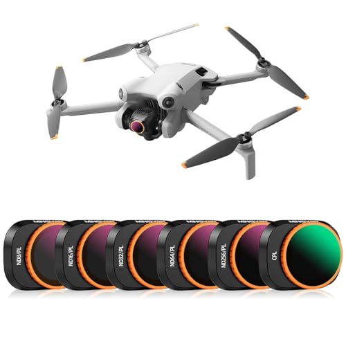 Mini 4 Pro ND/PL Filters Sets, 6 Pack - size: Mini 4 Pro, style: ND/PL