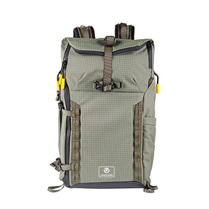 Vanguard VEO Active 53 Camera Backpack, Khaki Green - color: Khaki Green, size: 53
