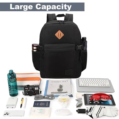 SUPACOOL Campus Backpack, Laptop Bag with 2 Compartments, Travel Backpack