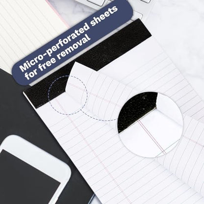 Goefun Note Pads 5x8 12 PCS, Small Legal Pads White-30 Sheets Per Notepad - color: white, size: 5x8