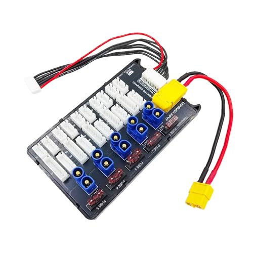 EC3 Parallel Charging Board 2S-6S Lipo Battery Balance Charge Board Expansion Board for RC Drone Helicopter Battery Charger