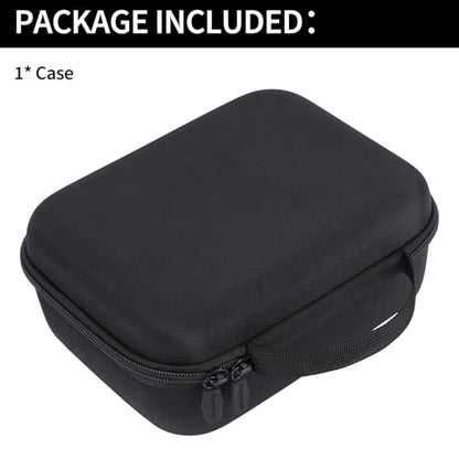 Storage Case Compatible with DJI Mini 4K Drone Accessories, with Propeller Protectors and Control Stick Cover (Black) - color: Black