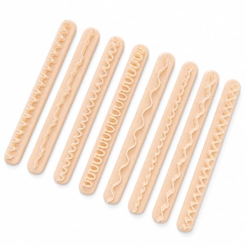 DIYOOHOMY Polymer Clay Cutters, Polymer Clay Flower Molds, Earring Making - color: Terracotta