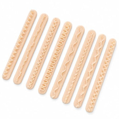 DIYOOHOMY Polymer Clay Cutters, Polymer Clay Flower Molds, Earring Making - color: Terracotta