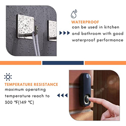 Black Double Sided Foamided Foam Tape, 2 in x 10 ft Waterproof Adhesive - size: 2" × 10ft