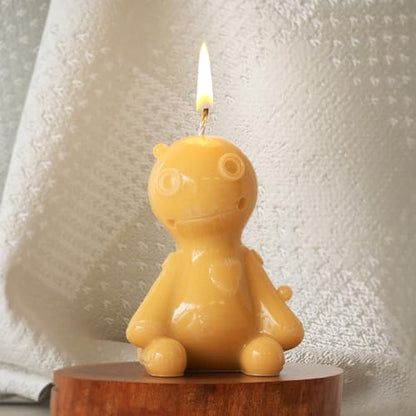 Animal Doll Candle Silicone Mold for Resin Casting & Candle Making - color: body-doll-4065