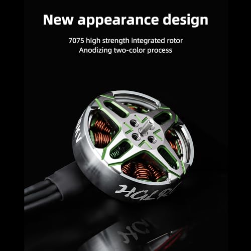 HGLRC Specter 1804-3500KV 4S Brushless Motor for 3-3.5Inch FPV Freestyle Racing Drones - style: 1804-3500KV