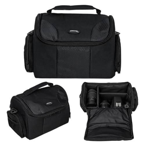 Ultimaxx Large Carrying Case/Gadget Bag for Sony,Nikon, Canon, Olympus, Pentax, Panasonic, Samsung & Many More SLR Cameras & Camcorders