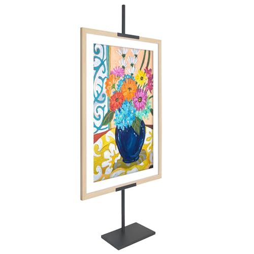 Americanflat Adjustable Tabletop Easel Stand, Black - color: Black 1 Pack, size: 50 inch, style: Tabletop Frame Stand