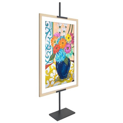 Americanflat Adjustable Tabletop Easel Stand, Black - color: Black 1 Pack, size: 50 inch, style: Tabletop Frame Stand