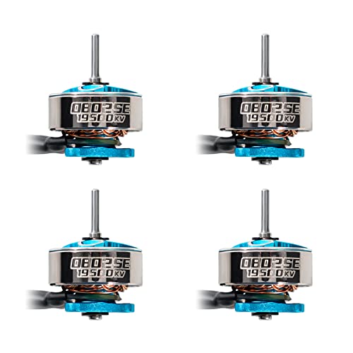 BETAFPV 4pcs 0802SE 19500KV 1S Brushless Motors for FPV Whoop Drone Quad