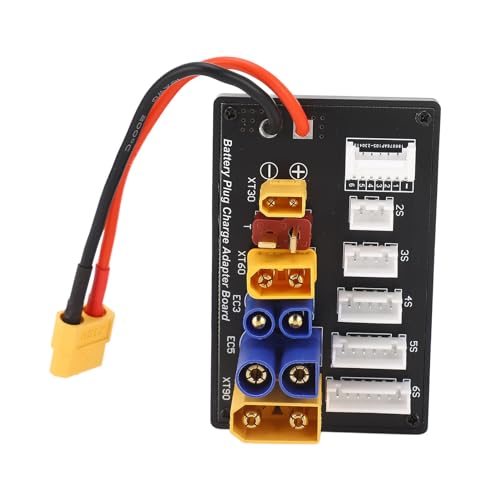 6S Parallel Charging Board Lipo Battery Balance Charger Adapter for Lithium Batteries Compatible with IMAX B8 A6