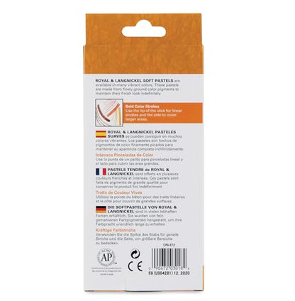 Soft Pastels 12/Pkg, Earthtone - color: Earth