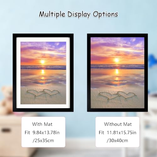 Muzagroo Art Premium Diamond Painting Frame for 12x16in Canvas - color: Frame