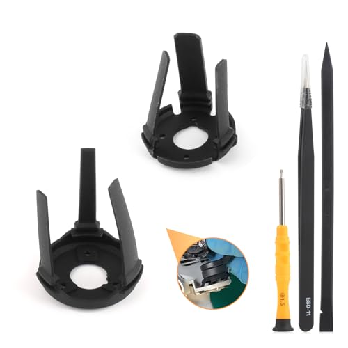 for DJI Mini 3 Pro Gimbal Shock Absorption Rubber Replacement for DJI Mini 3 Damper Rubber Gimbal Camera Shock Absorber Cushion Drones Accessories Parts with Tools(1pair) Extended - color: Black-Long