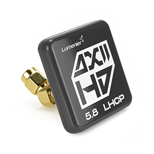 Lumenier AXII Patch HD 5.8GHz Antenna - LHCP - 1.2 - Gray