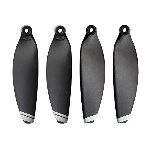 16Pcs Mini 2 Propellers Replacement Low-Noise and Quick-Release Blades Props Compatible with DJI Mini 2 / Mini SE/Mini 2 SE/Mini 4K Drone, Silver - color: Silver