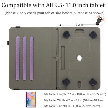 Universal 10 10.1 11 Inch Android 16 15 Tablet Case Cover - color: 04 Purple