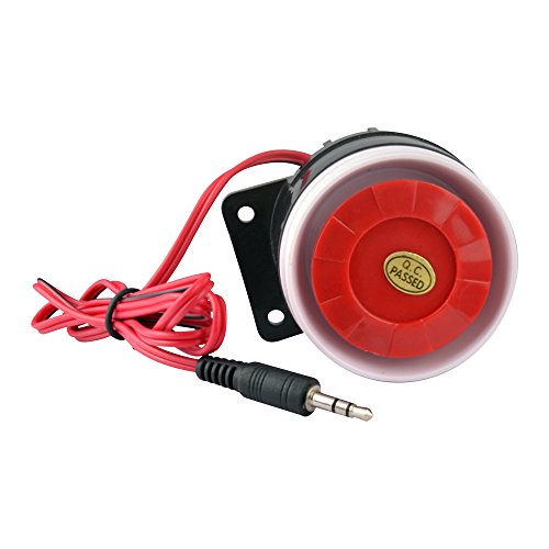 2V 3V 5V 6V 9V 12V DC Piezo Electronic Buzzer Very Load Alarm Electric Security Siren Horn 120dB@12VDC - size: B604