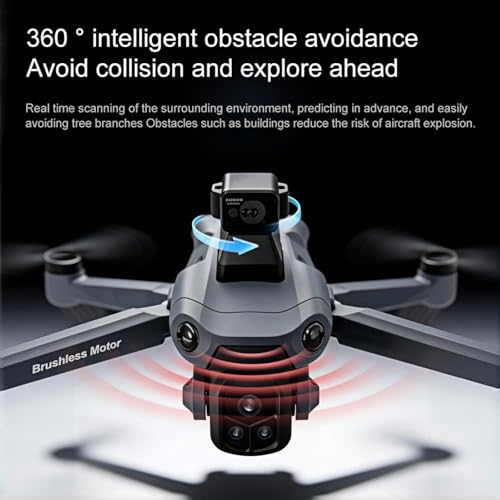 GPS Drone with 4K Camera for Adults, Obstacle Avoidance, Under 249g