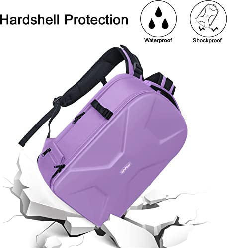 MOSISO Camera Backpack, DSLR/SLR/Mirrorless Photography Camera Bag - color: Purple