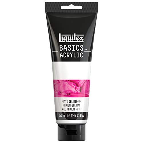 Liquitex BASICS Matte Gel Medium, 250ml (8.4oz) Tube - style: Matte Gel Medium
