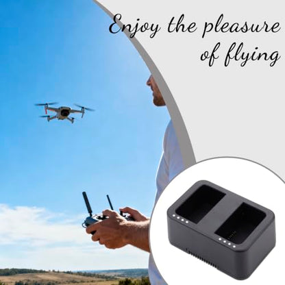 WB37 Battery Charging Hub for DJI WB37 Battery, with USB C Cable Support 65W PD (Only 1 Charger)