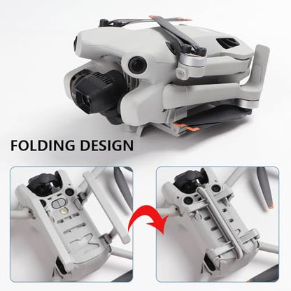 Landing Gear for DJI Mini 4 Pro Drone – Leg Foldable Extended Kit for DJI Mini 4 Pro Drone, DJI Mini 4 Pro Drone Accessories