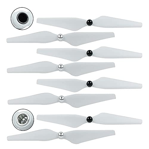 FLYPIG 9450 Self-Tightening Drone Propellers CW+CCW for DJI Phantom 3 - color: White