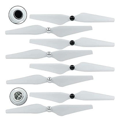 FLYPIG 9450 Self-Tightening Drone Propellers CW+CCW for DJI Phantom 3 - color: White