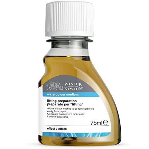 Winsor & Newton Watercolor Medium, Lifting Preparation, 75ml Bottle - color: Lifting Preparation, style: 2.5-oz Bottle