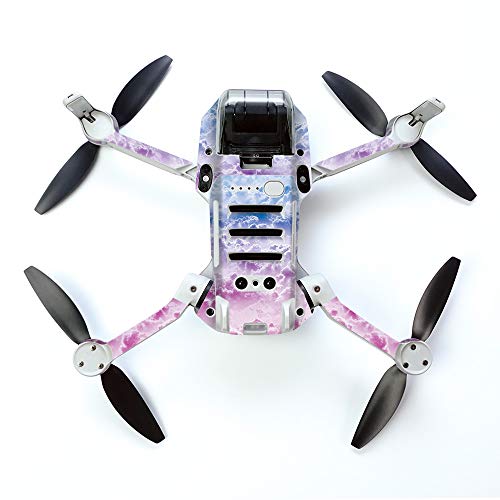 MightySkins Skin for DJI Mavic Mini Portable Drone Quadcopter - Candy Clouds | Protective, Durable, and Unique Vinyl Decal wrap cover | Easy To Apply, Remove, and Change Styles | Made in the USA (DJMAVMIN-Candy Clouds) - color: Candy Clouds