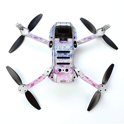 MightySkins Skin for DJI Mavic Mini Portable Drone Quadcopter - Candy Clouds | Protective, Durable, and Unique Vinyl Decal wrap cover | Easy To Apply, Remove, and Change Styles | Made in the USA (DJMAVMIN-Candy Clouds) - color: Candy Clouds