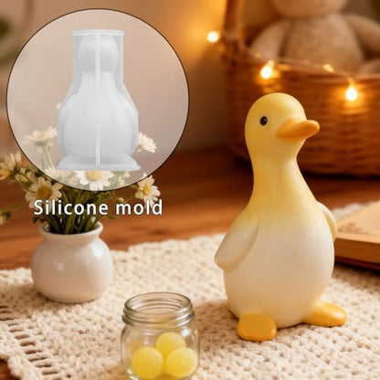 Duck Epoxy Resin Molds, 3D Silicone Duck Molds for Resin Casting - color: Duck Resin Mold