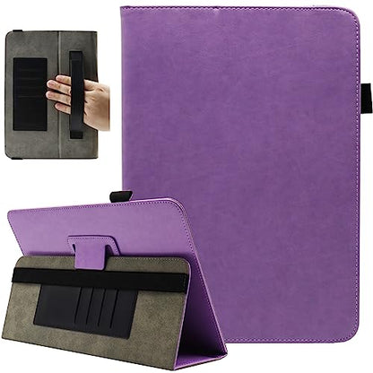 Universal 7 8 Inch Android Tablet Case Cover for All 7.0-8.5 Inch Tablet - color: Purple