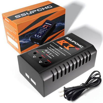 LiPo Battery Charger, Balance Charger for 2S 3S XHR Plug Battery