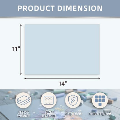 Somime 11x14 600gsm Sanded Pastel Paper Pad, 12 Sheets of 6 Light Colors - size: 11x14 12 sheets