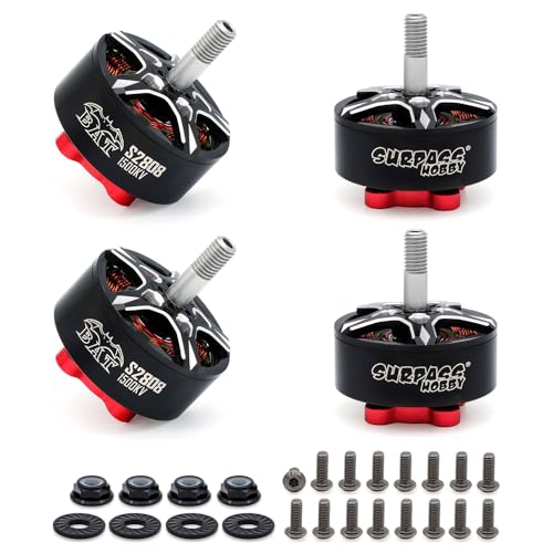 4pcs BAT S Series 2810 1180KV Brushless Motor for QAV FPV Racing Freestyle Flying Drone Quadcopter Motor (S2808)